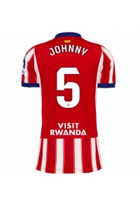 Atletico Madrid Johnny Cardoso #5 Jalkapallovaatteet Naisten Kotipaita 2026-27 Lyhythihainen